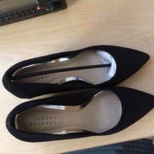 NWT Lauren Blackwell Black Women's Heels